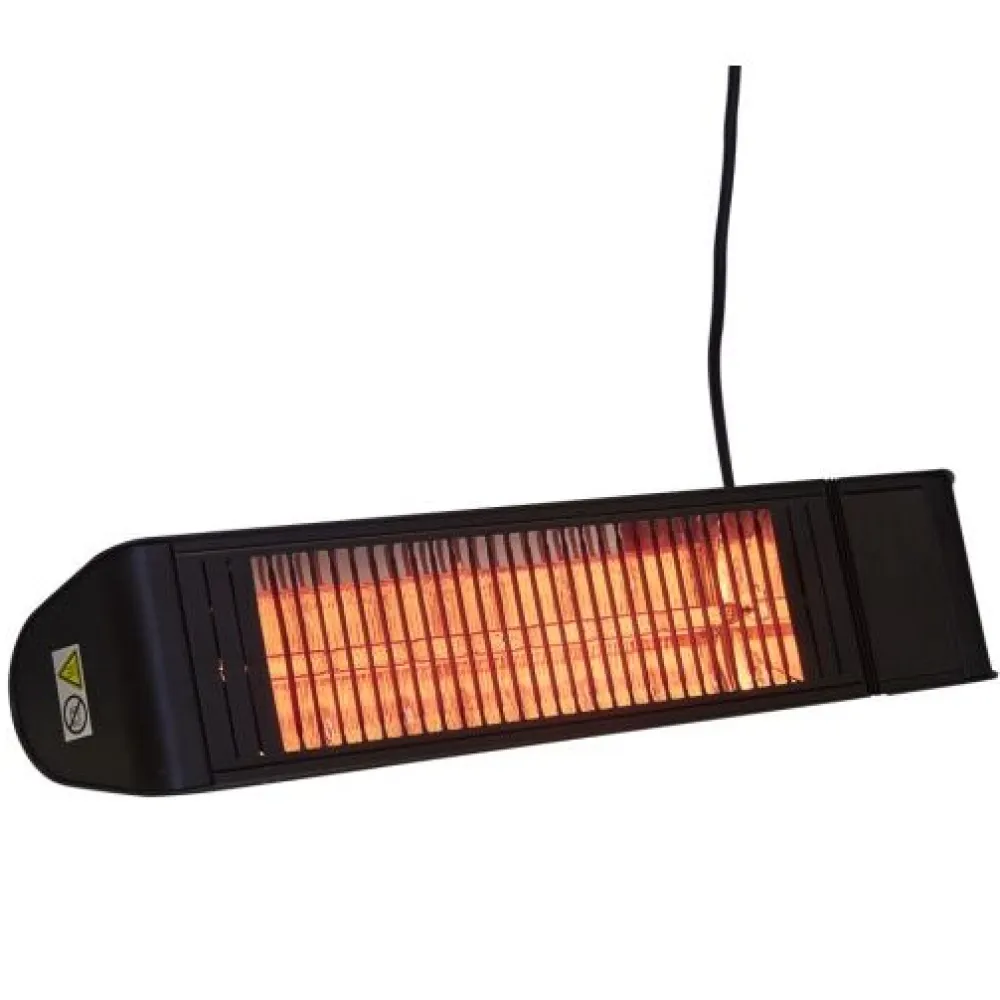 Online HEAT1 Terassilämmitin Eco Pro-line 660-2000W BT kaukosäädin musta