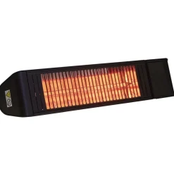 Online HEAT1 Terassilämmitin Eco Pro-line 660-2000W BT kaukosäädin musta
