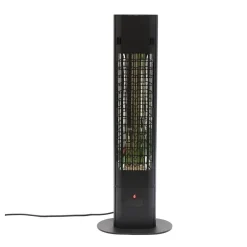 Online Hortus Terassilämmitin lattiamalli 1800W kaukosäädin musta