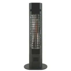 Online Hortus Terassilämmitin lattiamalli 1800W kaukosäädin musta