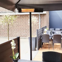 Hortus Terassilämmitin lattiamalli 500/1000/1500W RGT kaukosäädin eri värejä