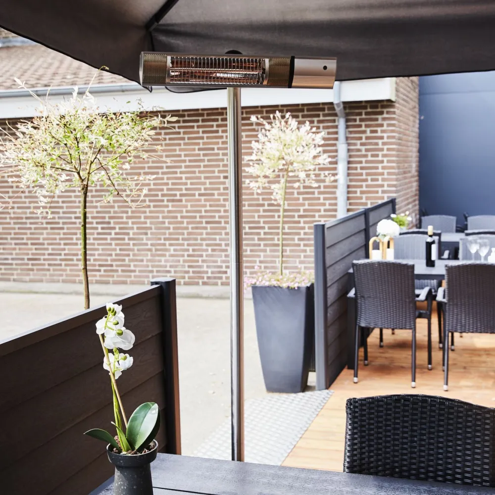 Hortus Terassilämmitin lattiamalli 500/1000/1500W RGT kaukosäädin eri värejä