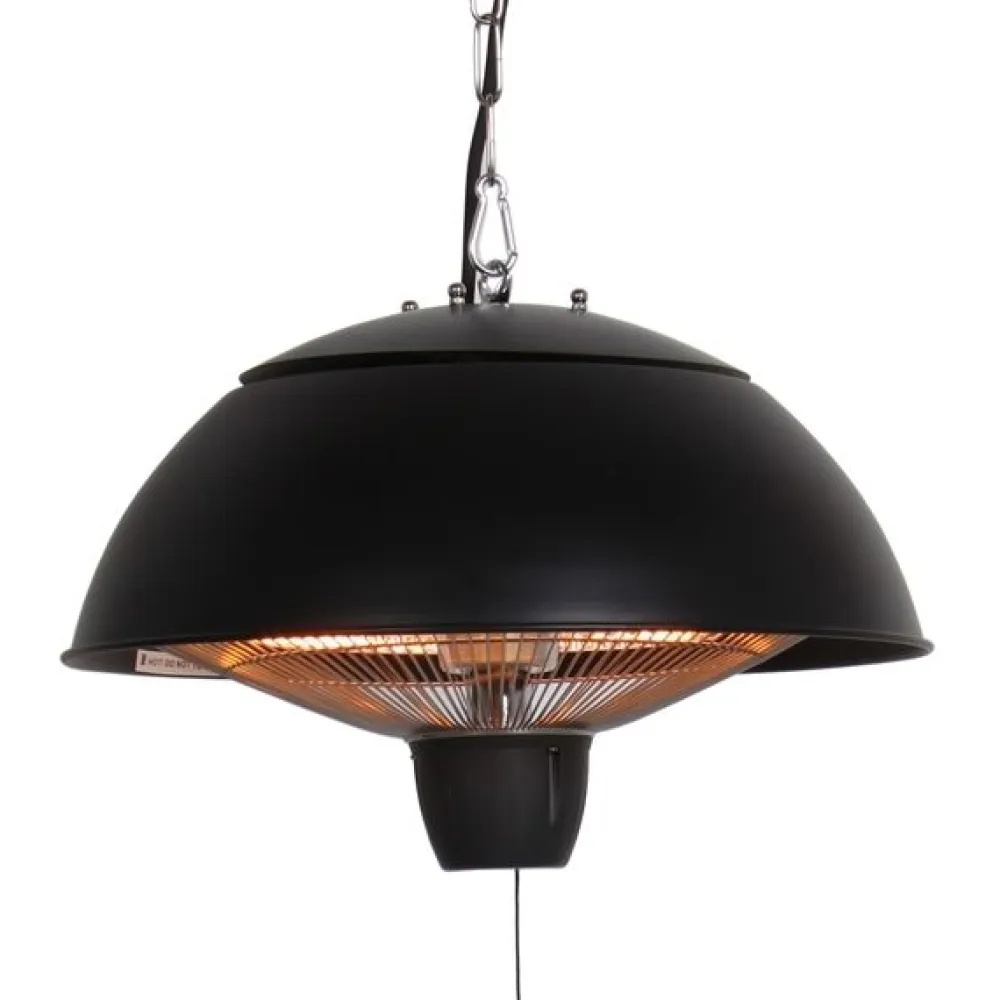 Hot Hortus Terassilämmitin ripustettava malli 600/1500 W HA musta
