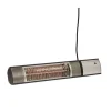 Clearance Hortus Terassilämmitin seinämalli 500/1000/1500W GT kaukosäädin antrasiitti