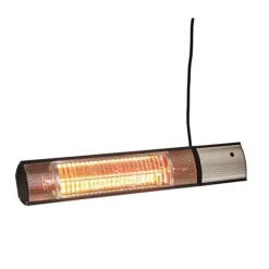 Clearance Hortus Terassilämmitin seinämalli 500/1000/1500W GT kaukosäädin antrasiitti