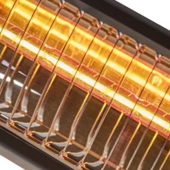 Clearance Hortus Terassilämmitin seinämalli 500/1000/1500W GT kaukosäädin antrasiitti