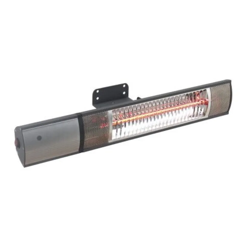 Clearance Hortus Terassilämmitin seinämalli 500/1000/1500W GT kaukosäädin antrasiitti