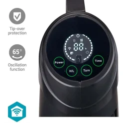 Hot Nedis Terassilämmitin HTPA21BKW SmartLife Wi-Fi 1200W musta
