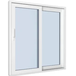 Seicom Terassin liukovi Excellent 184mm, 2-osainen, 3-lasinen, puu, mittatilausovi