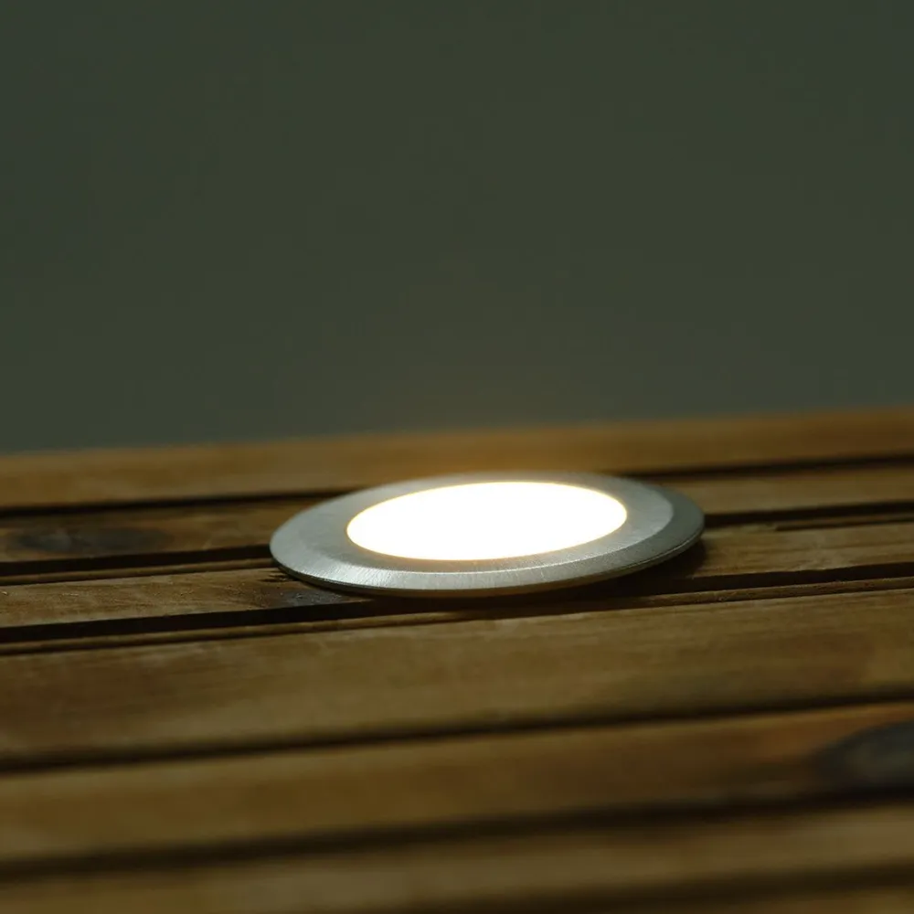 FTLight Terassivalaisin Prima Spot 2 W High Power 24 V DC himmennettävä