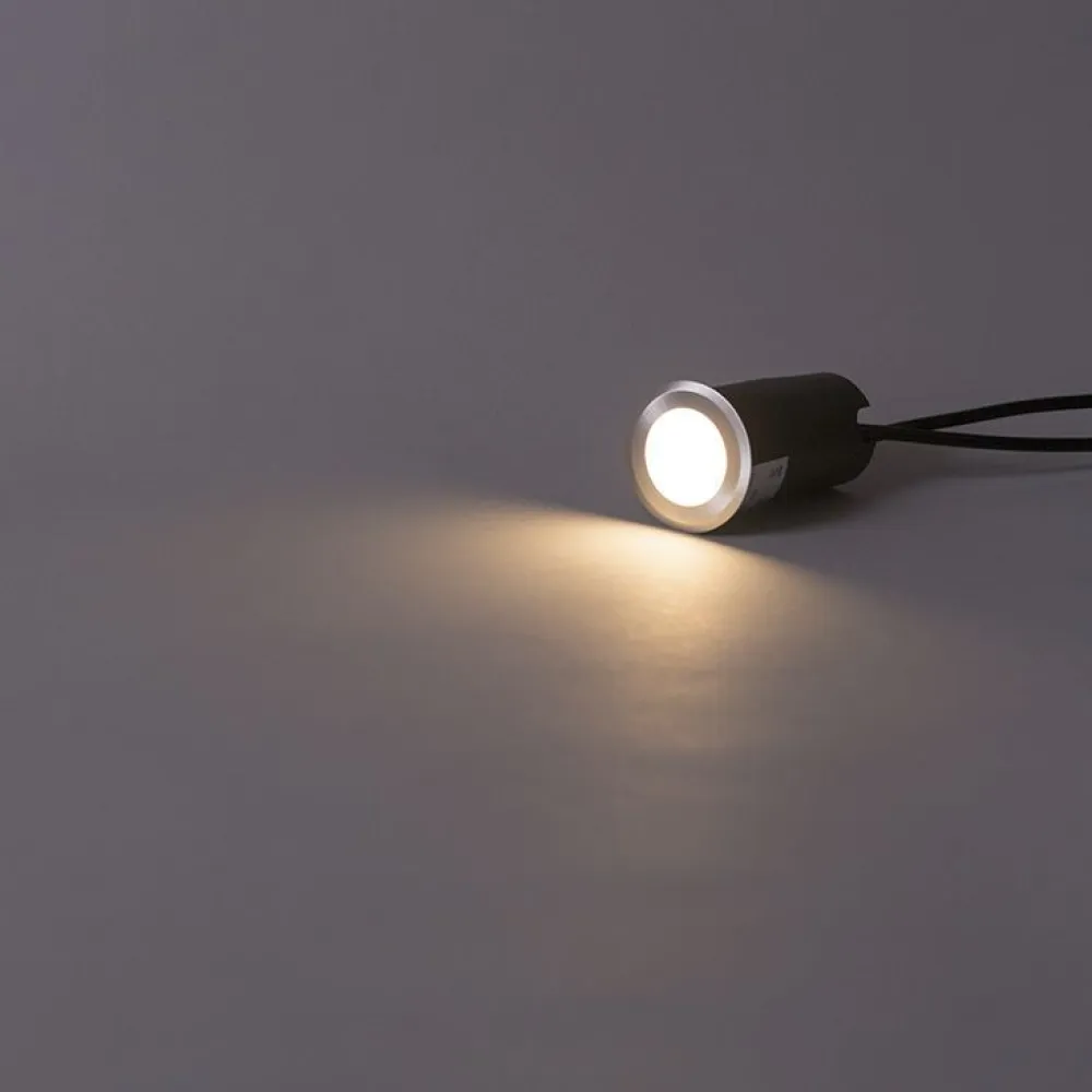 FTLight Terassivalaisin Prima Spot 2 W High Power 24 V DC himmennettävä