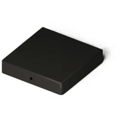 Hot JABO Tolpanhattu 96x96mm litteä musta