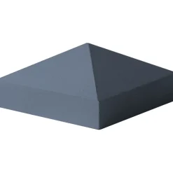 New Tammiston puu Tolpanhattu Pyramidi K38V 90x90mm valkoinen