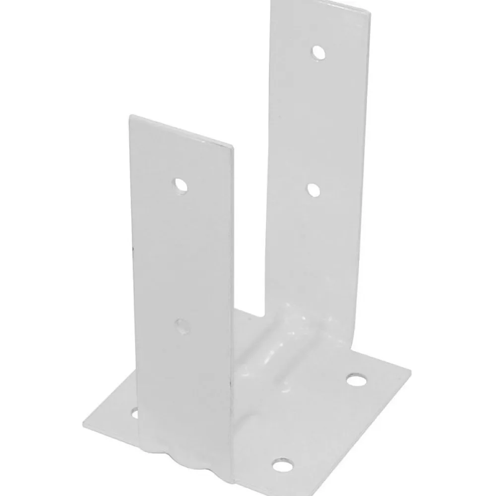 Clearance JABO Tolpanjalka terassikaiteelle 95x95x150mm valkoinen