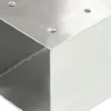 New FinePRICE Tolppaliitin T-muoto galvanoitu metalli 101x101mm