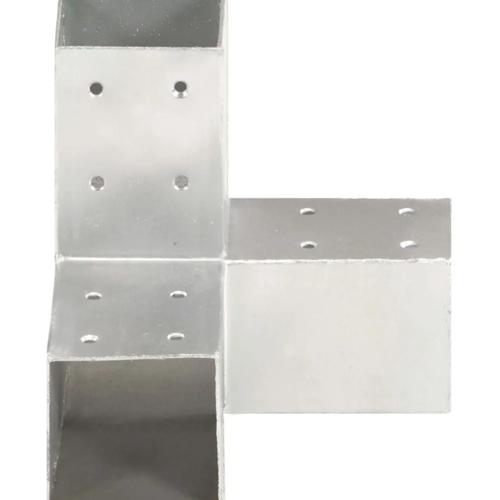 Hot FinePRICE Tolppaliitin Y-muoto galvanoitu metalli 71x71mm