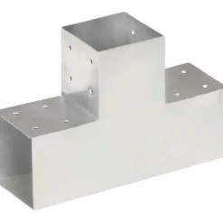 Hot FinePRICE Tolppaliittimet 4kpl T-muoto galvanoitu metalli 101x101mm