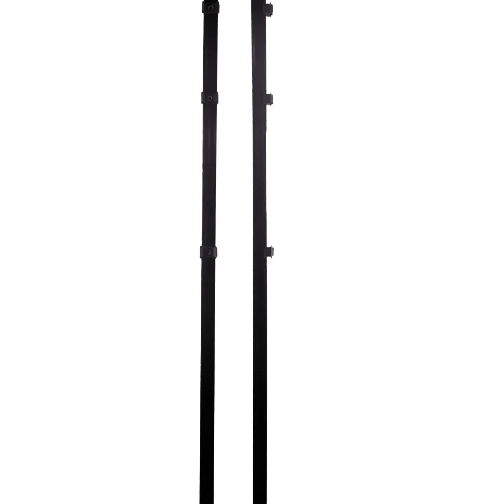 Discount Hortus Tolppa paneeliaidalle X/O 40x40x1500mm musta