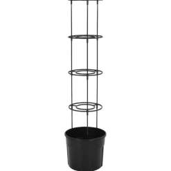 Online FinePRICE Tomaattiruukku antrasiitti Ø29,5x115 cm polypropeeni (52209)