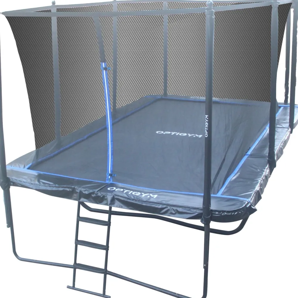New OptiGym Trampoliini ja turvaverkko Sky Max 5,2 x 3 m