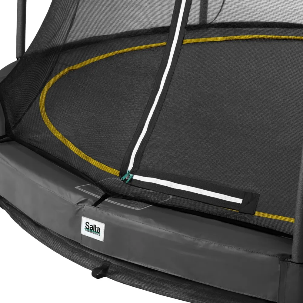 Best Salta Trampoliini Comfort Edition Inground Ø427cm musta sis. turvaverkko