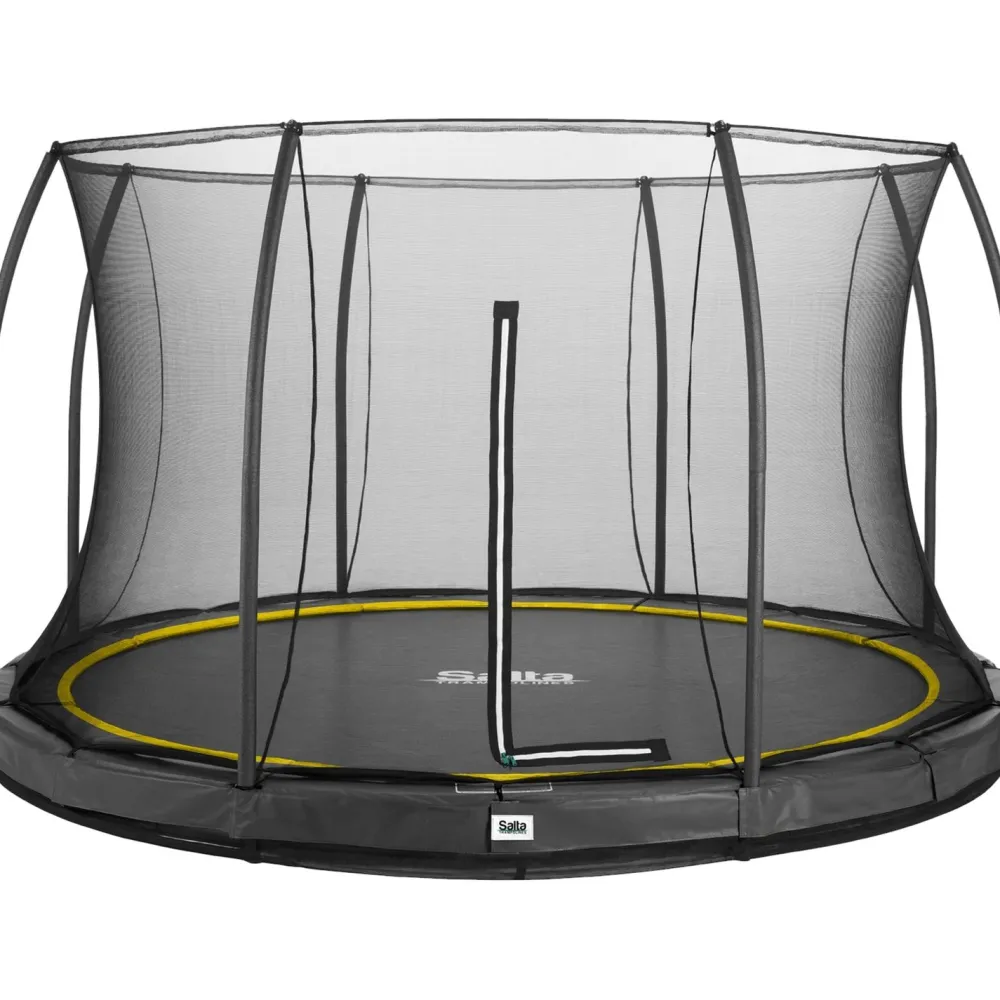 Best Salta Trampoliini Comfort Edition Inground Ø427cm musta sis. turvaverkko