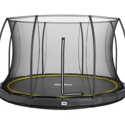 Sale Salta Trampoliini Comfort Edition Inground Ø366cm musta sis. turvaverkko