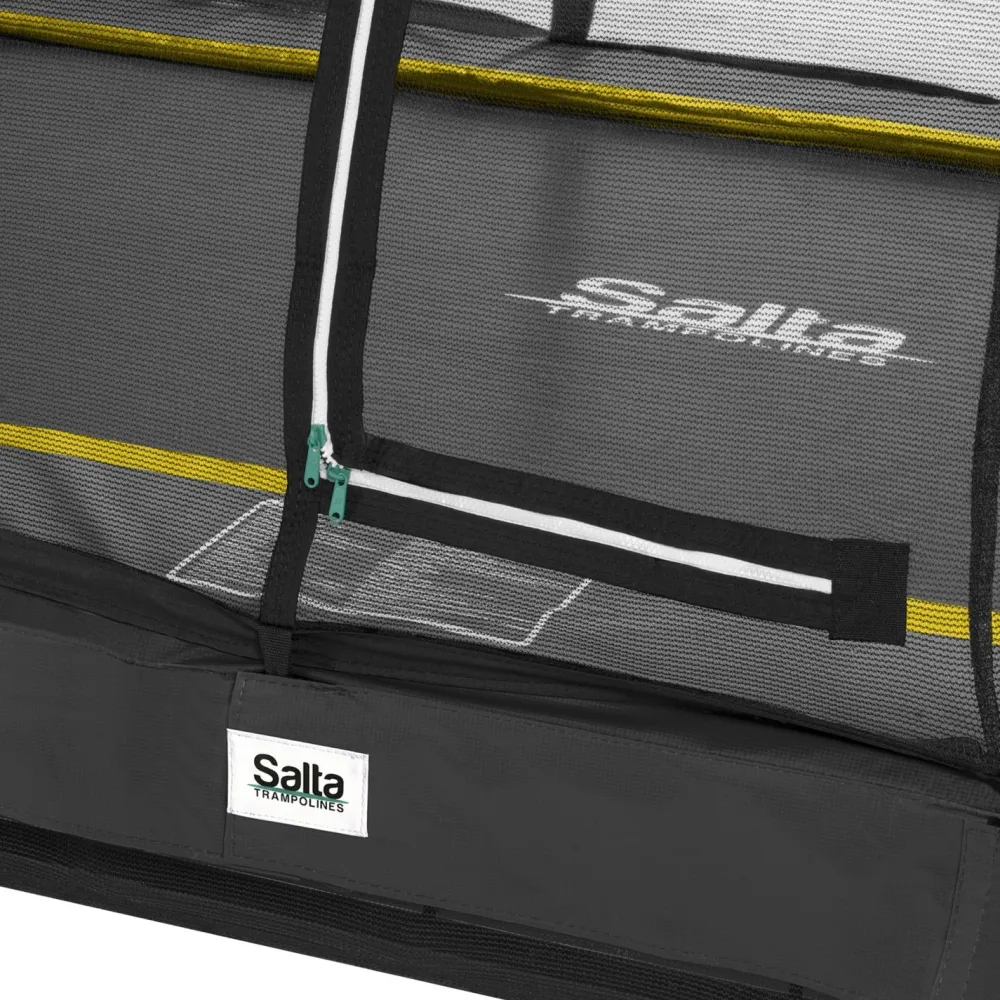 Sale Salta Trampoliini Comfort Edition Inground 214x305cm musta sis. turvaverkko
