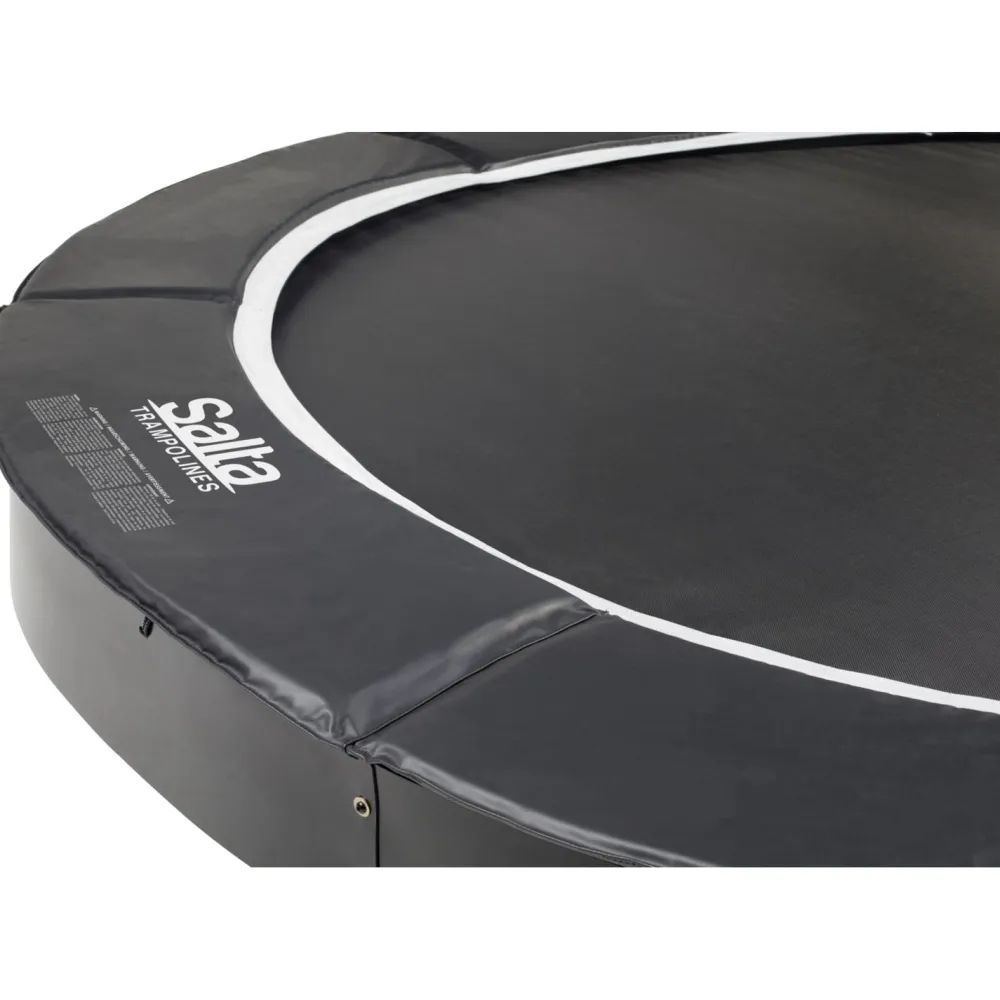 New Salta Trampoliini Royal Baseground Ø366cm musta sis. turvaverkko