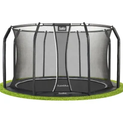 Clearance Salta Trampoliini Royal Baseground Ø305cm musta sis. turvaverkko