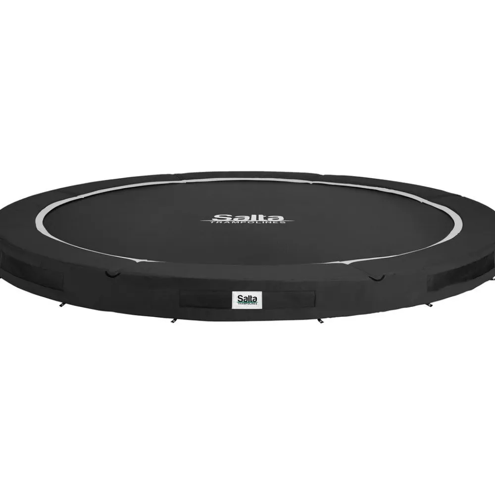 Discount Salta Trampoliini , Urheilutrampoliini Premium Ground Ø427cm musta