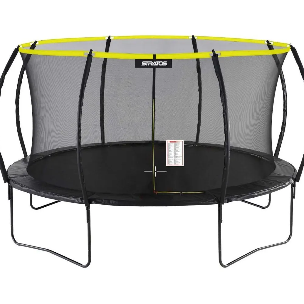 Sale Stratos Trampoliini Ø4.27m turvaverkolla