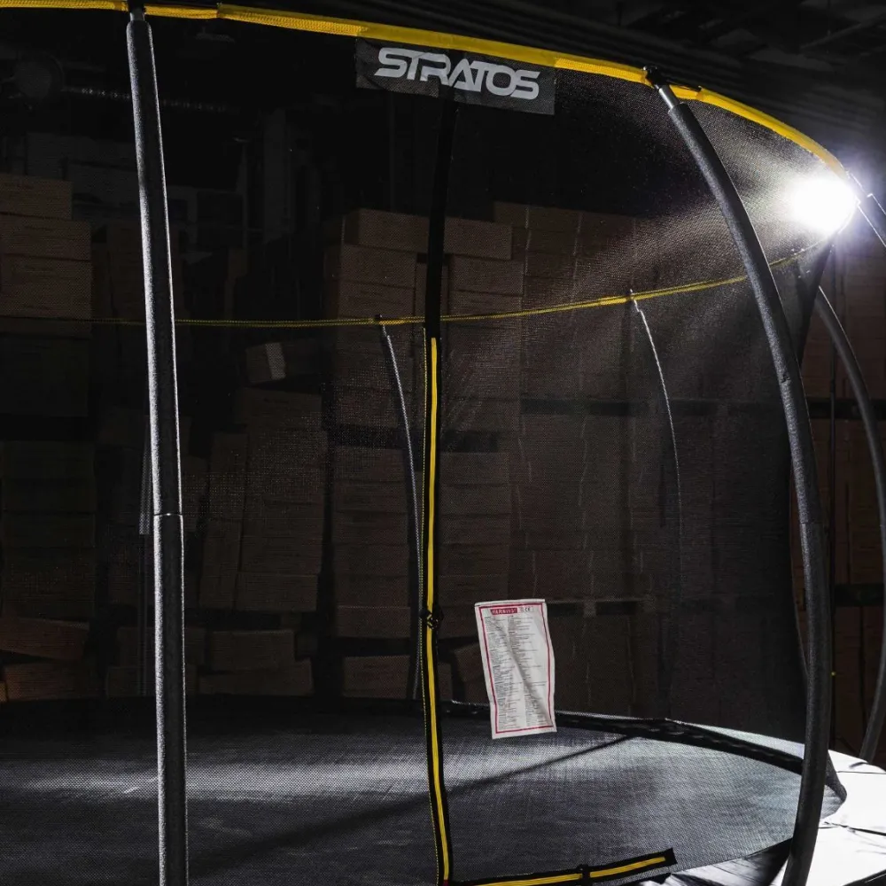 Stratos Trampoliini Ø3.66m turvaverkolla