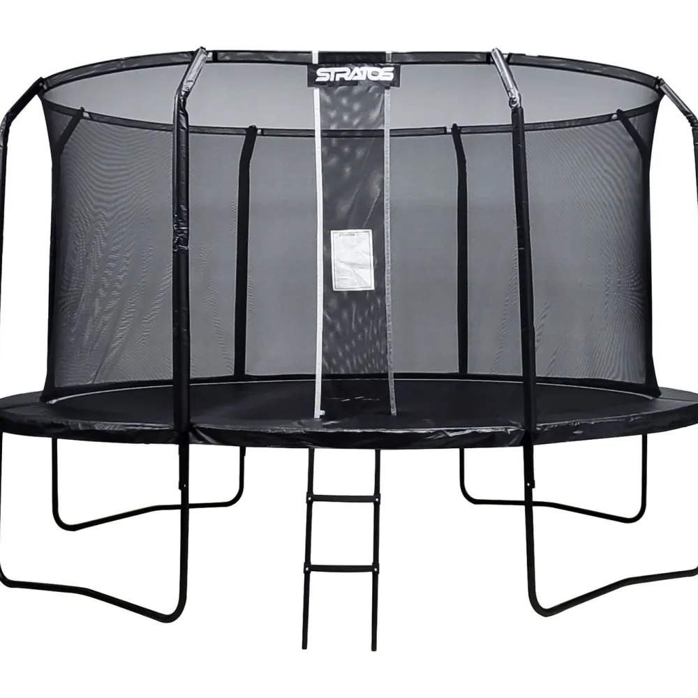 Sale Stratos Trampoliini Premium Black Line Ø427cm musta