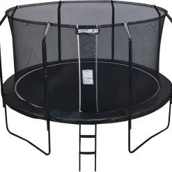 Sale Stratos Trampoliini Premium Black Line Ø427cm musta