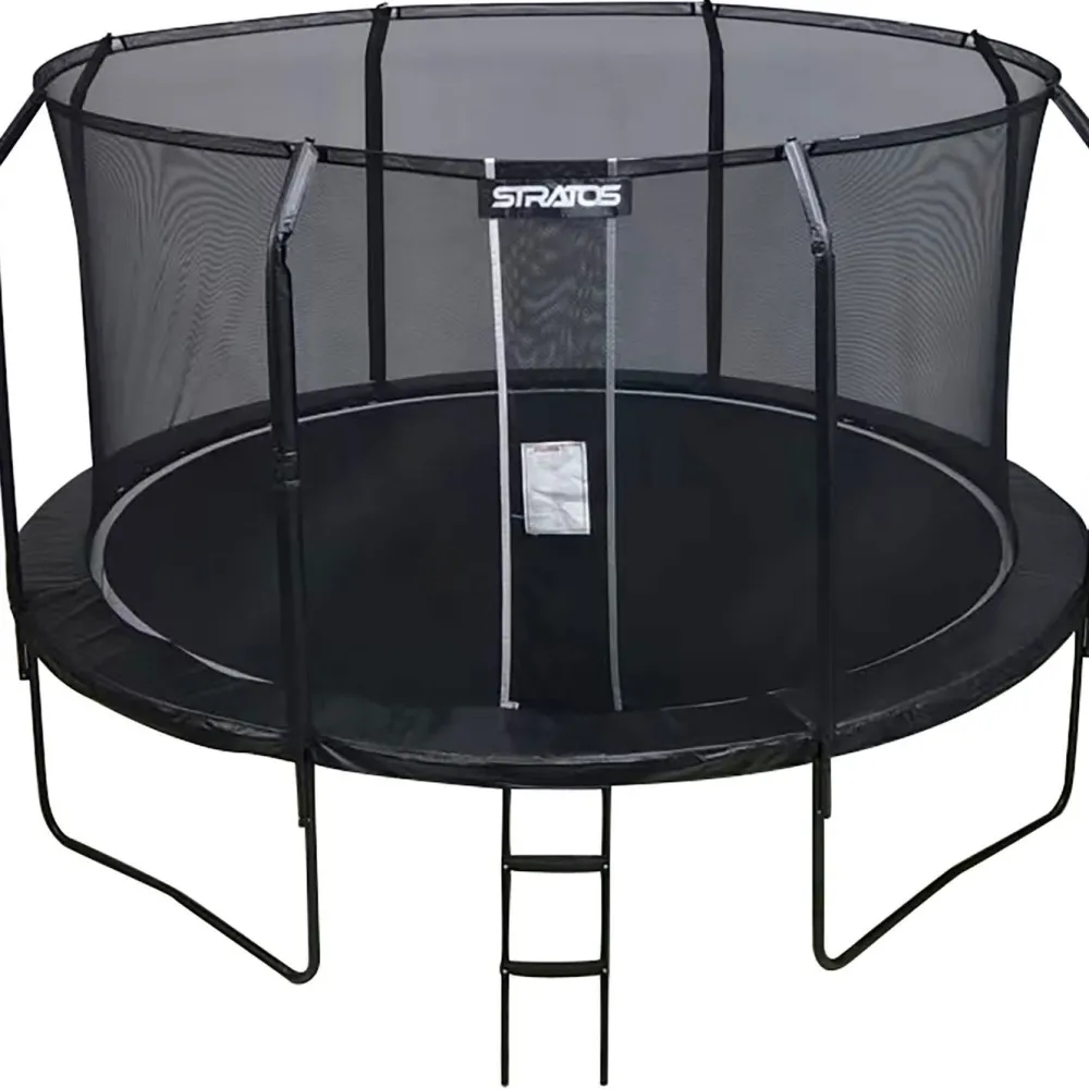 Sale Stratos Trampoliini Premium Black Line Ø427cm musta