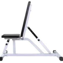 Best FinePRICE Treenipenkki levytanko- ja käsipainosarjalla, 60.5kg, 115x47x116cm