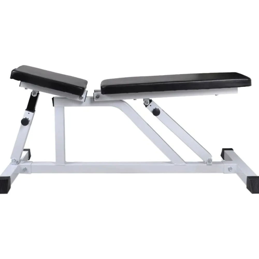 Best FinePRICE Treenipenkki levytanko- ja käsipainosarjalla, 60.5kg, 115x47x116cm