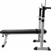 Online FinePRICE Treenipenkki levytanko- ja käsipainosarjalla, 60.5kg, 111x50x120cm