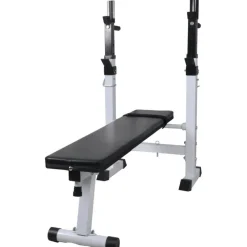 Online FinePRICE Treenipenkki levytanko- ja käsipainosarjalla, 60.5kg, 111x50x120cm