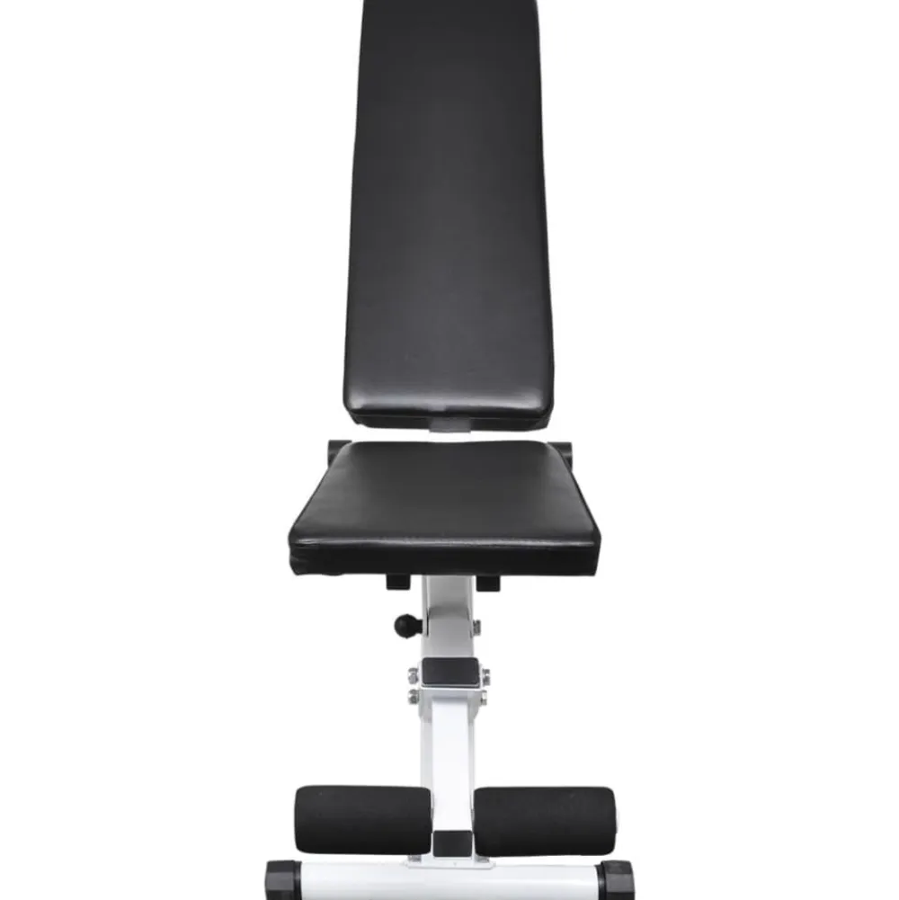 Best FinePRICE Treenipenkki levytanko- ja käsipainosarjalla, 30.5kg, 47.5x41x133cm