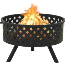 Outlet FinePRICE Tulimalja ja hiilihanko 68 cm xxl teräs