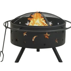 New FinePRICE Tulimalja ja hiilihanko 76 cm xxl teräs
