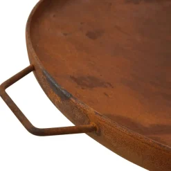 Outlet FinePRICE Tulimalja 67.5x58x22.5 cm teräs eri värejä Ruskea
