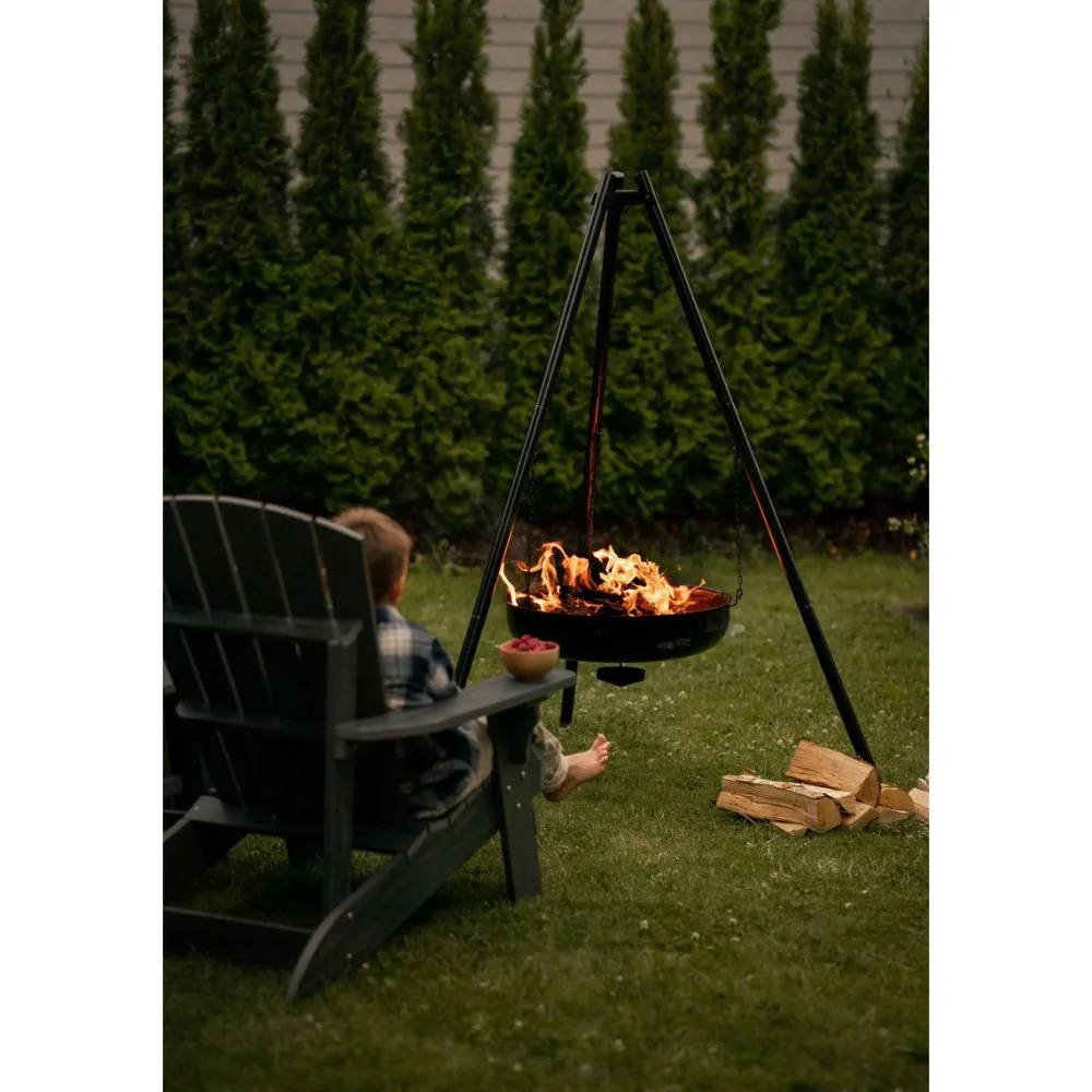 Sale Espegard Tulipata Lun 60, Ø60x160cm, musta