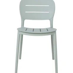 Clearance Home4you Tuoli MANGO 42,5x53,5xK79 cm, vihertävänharmaa muovi