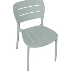 Clearance Home4you Tuoli MANGO 42,5x53,5xK79 cm, vihertävänharmaa muovi