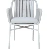 Clearance Home4you Tuoli MELROSE harmaa, beige