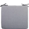 Outlet Home4you Tuolin pehmuste SIMPLE, harmaa 38x43x2,5 cm