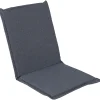 Clearance Home4you Tuolin pehmuste SUMMER 42x90x3 cm, tummanharmaa